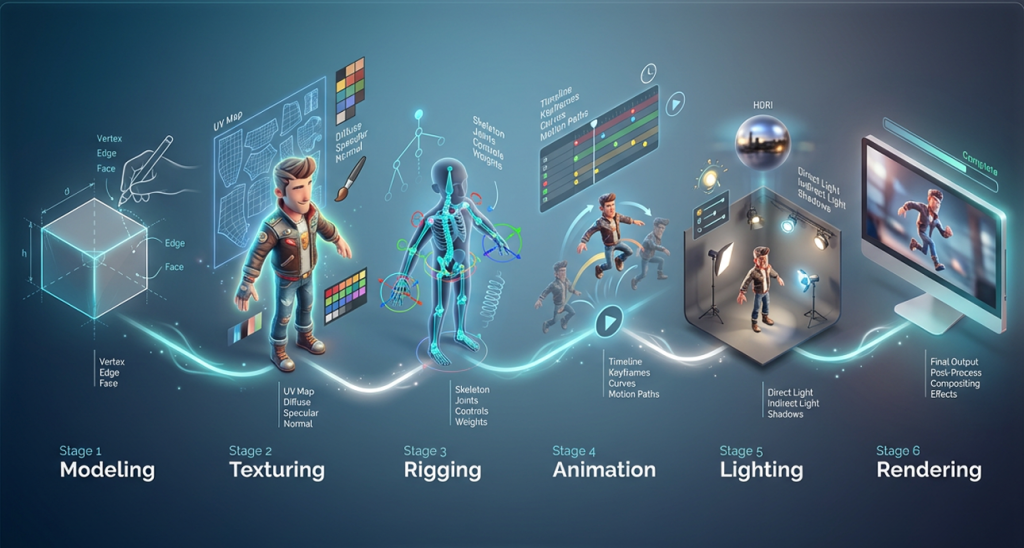 How 3D Animation Works: A Complete Guide to the Process